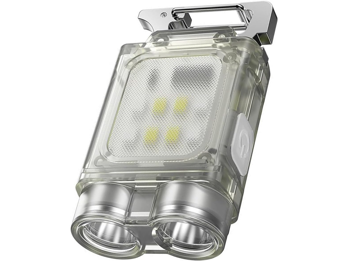 Mini Chaveiro Magnético De Led Com 6 Modos, Recarregável Clipe.