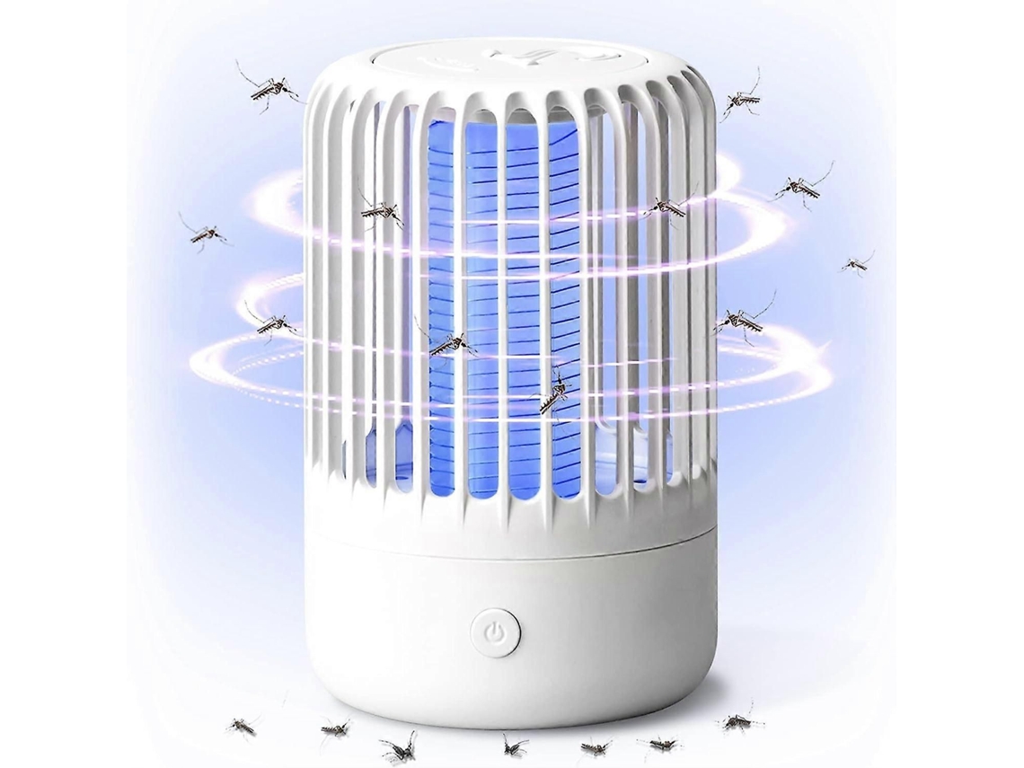 Lâmpada Repelente De Mosquitos, Mata-moscas Recarregável, Mata-mosquitos Elétrico, Para Ambien Tes Internos, Usb Potente