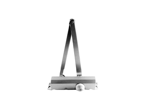 Fecho De Porta Padrão Prata 1559 Com Retentor Handlock