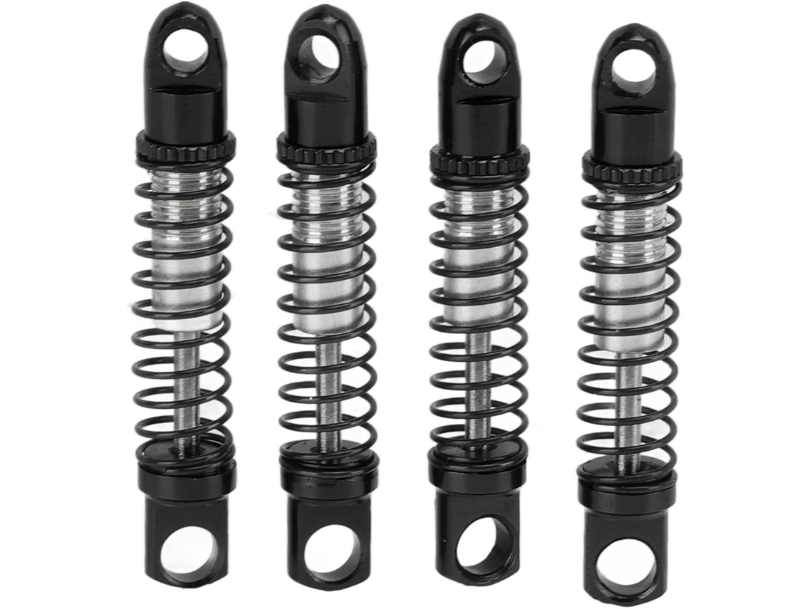 Conjunto de 4 Amortecedores Metálicos para Motor Wpl D12/10 SFUSHOS