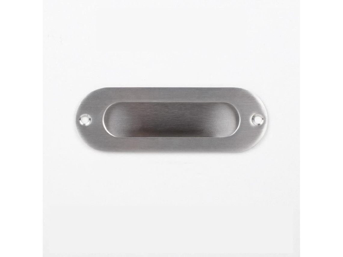 Porta Em Aço Inoxidável, 2 Puxadores De Janela Deslizantes Youther Silver