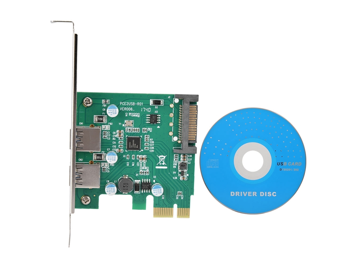 Placa Usb 3.0 LAXISCREED 2 Portas