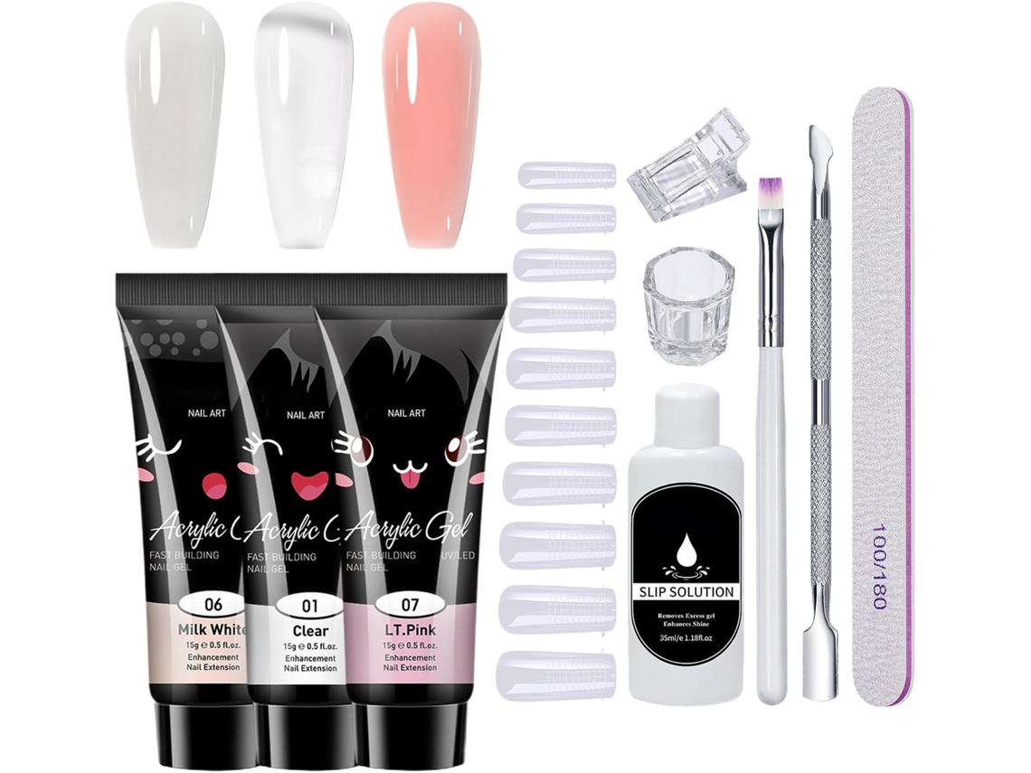 Gel D'extension D'unhas, Kit De Gel D'extension D'unhas