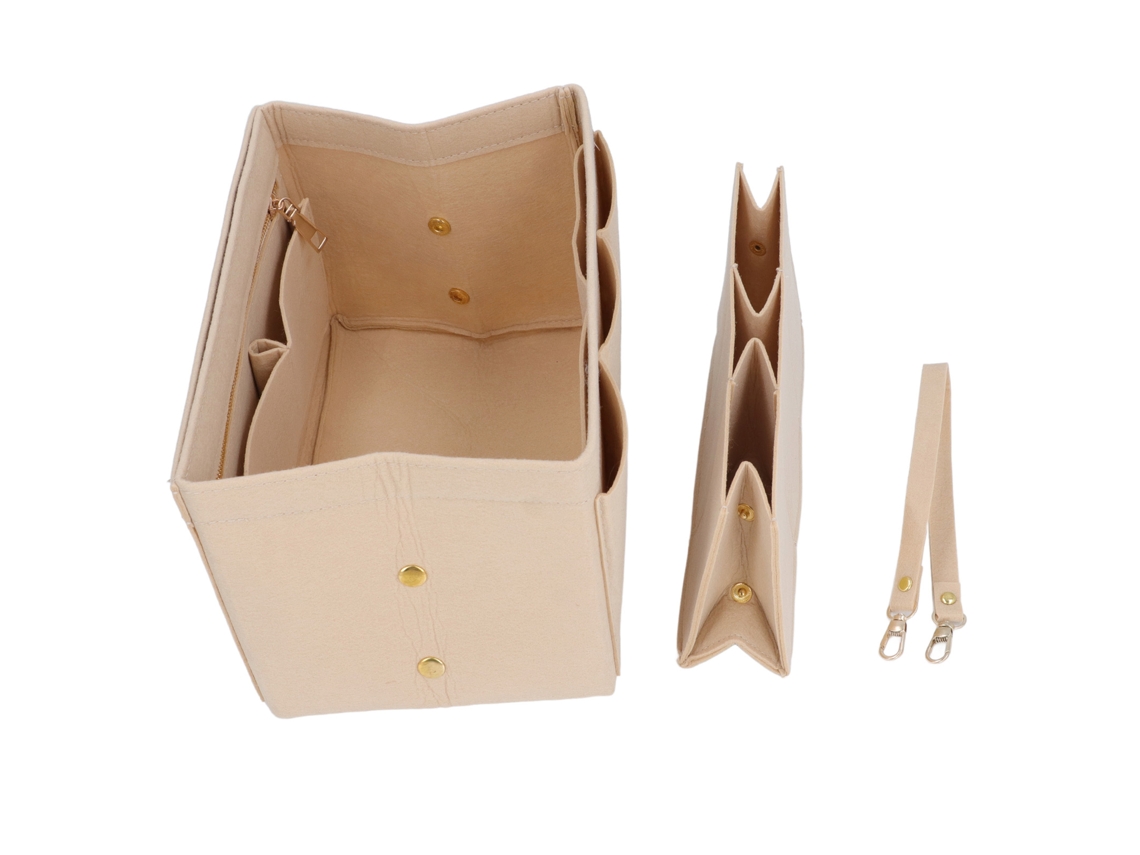 Organizador De Fieltro De Gran Capacidad Para Bolso