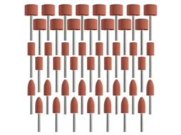 Brocas Abrasivas Para Ferramentas Rotativas Dremel, Broca Abrasiva Para Pedra De Esmeril Com Haste 1/8 Polegada, 3 Formatos