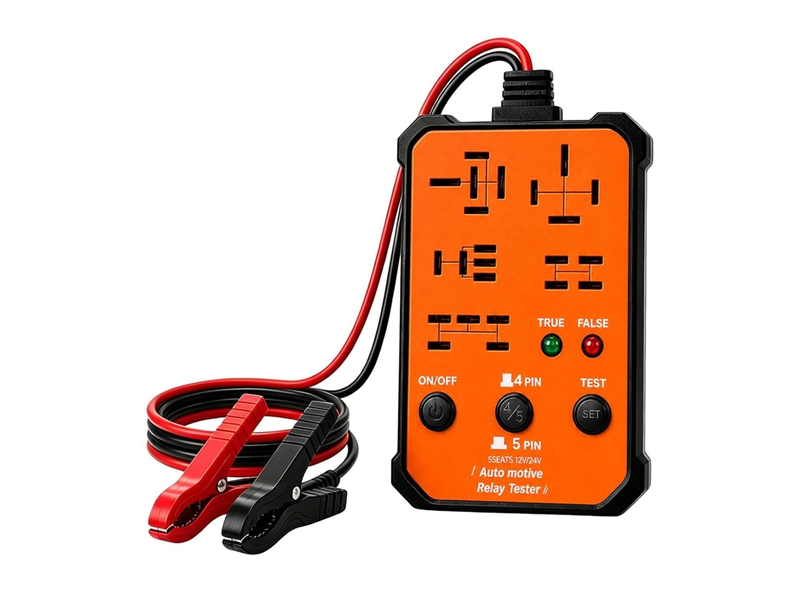 Detector De Relés Automático De Alta Precisão Para 12v E 24v
