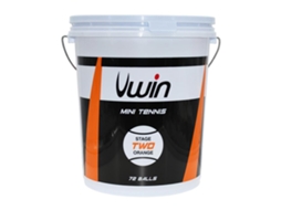 Balde de Bola de Tênis Stage 2 Transparente 72 Ballsuwin