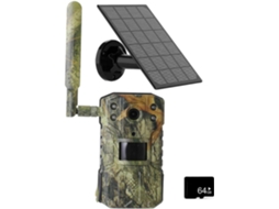 Caméra Faune Sauvage Imperméable de Détection Mouvement Solaire Treine Chasse com La Vision SFUSHOS