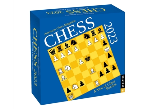 Livro chess 2023 day-to-day calendar de american chess magazine (inglês)