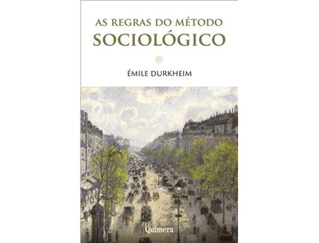 Livro de Ã‰Mile Durkheim (Portugues)