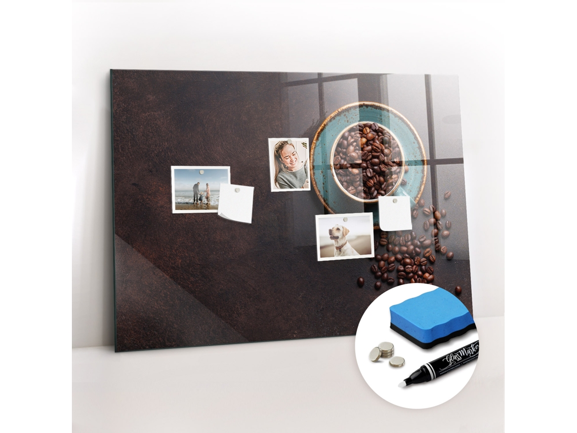 Quadro Magnético Chávena De Café Para O Corredor Espelharte (100x70 Cm)