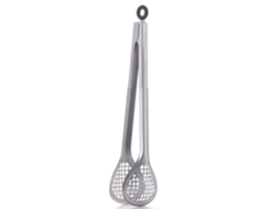 Lurelia Pinça Massas Aço Inox Com Trava Churrasco Saladas