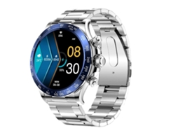 Relógio Inteligente Redondo Bluetooth Resposta Chamada Relógios Termômetro Esportes Gps Rota Rastreamento Smartwatch Masculino para Android I