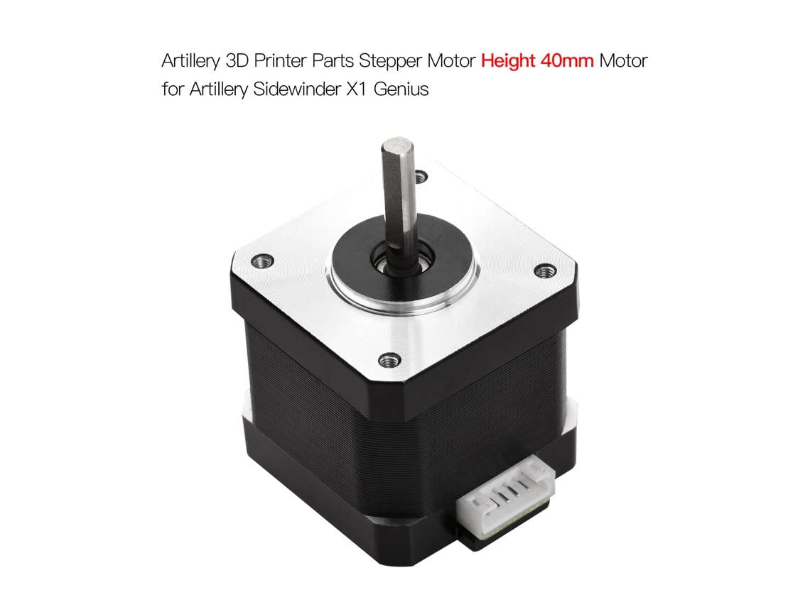 Peça De Impressora 3d Motor De Passo A Passo Nema 17 40mm Para Artillery Sidewinder X1 E Genius