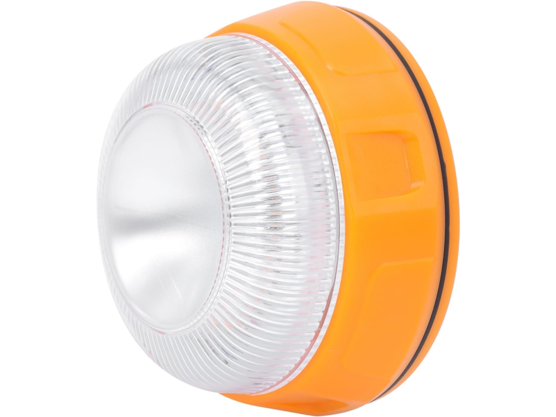 Luz Intermitente Magnética Amarela De Desempenho Estável Para Carros, Material Abs, Luz De Advertência Estroboscópica