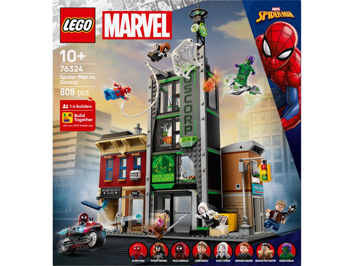 LEGO Marvel: Spider - Man Contra Oscorp - 76324