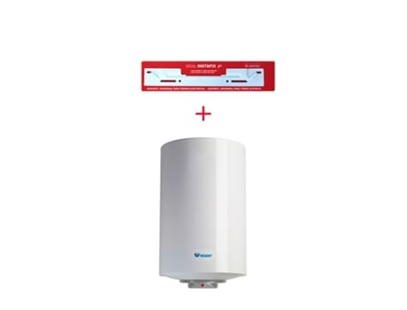 Termo Eléctrico REGENT 100 Litros Soporte de Pared Instafix Instalación Vertical