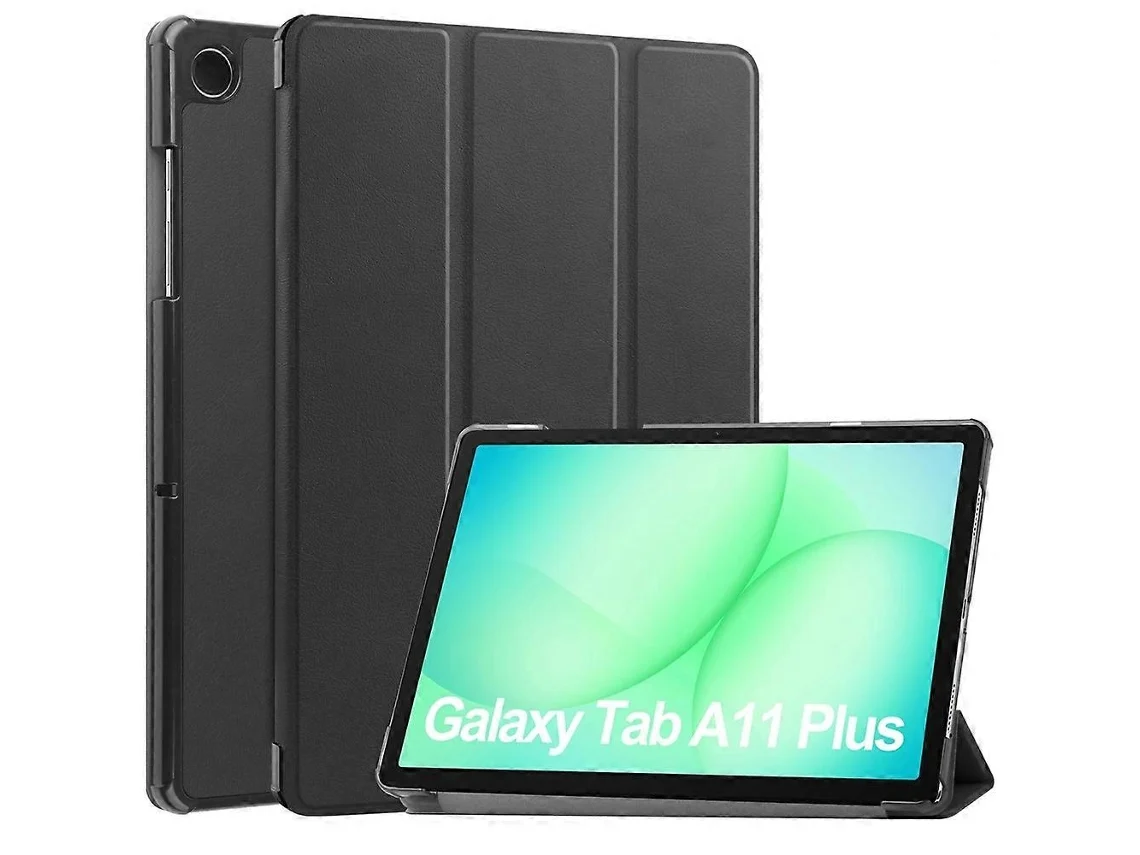 Capa De Couro Com Suporte E Proteção Anti-queda Compatível Com Samsung Galaxy Tab A11+