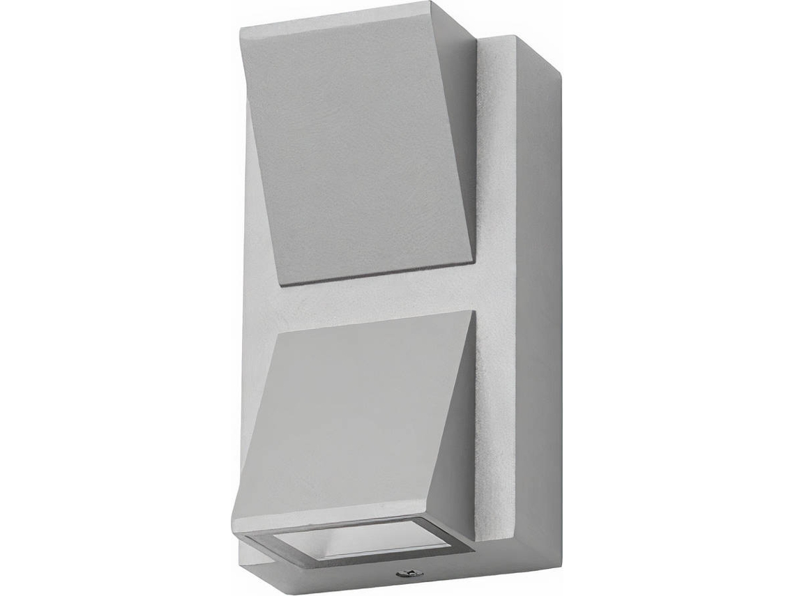 Forlight Loyd - Aplique 80x10x142mm, Alumínio, Cor Cinzento, Led, Máx 5.9w, Ip54