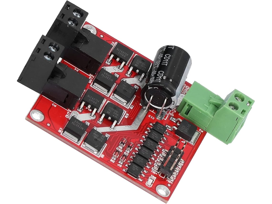 Módulo De Driver De Motor Pwm Cc De Canal Duplo Compacto