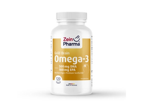 Omega-3 Gold - Edição Cérebro (120 cápsulas) - Colesterol