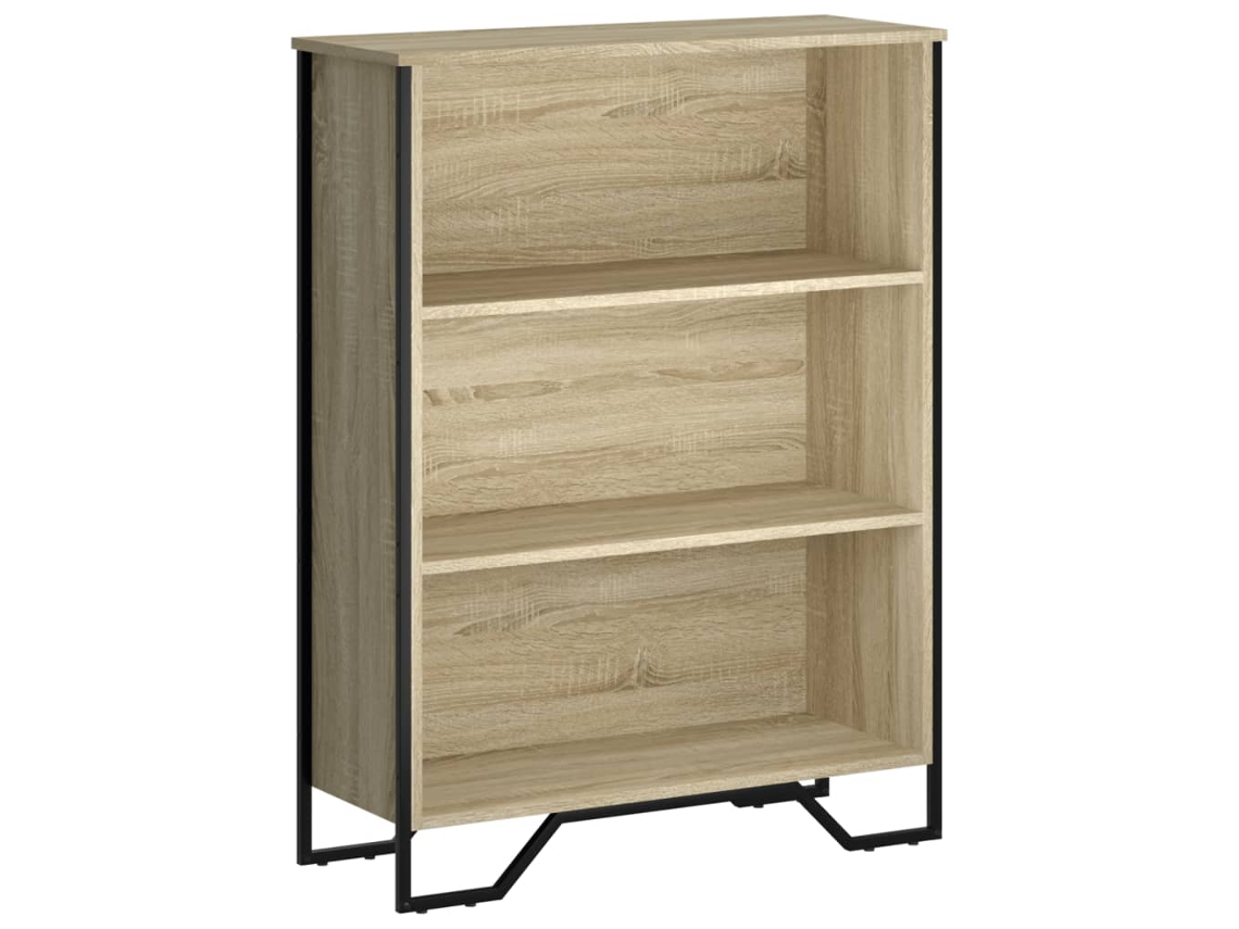 Bookcase, Bookcases Vidaxl Marrom Madeira Processada (n/a)