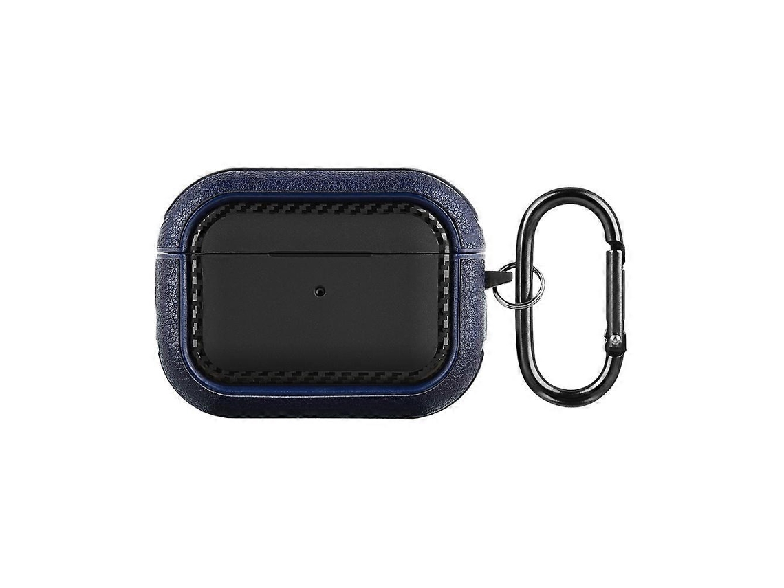 Capa protetora para fones de ouvido AirPods Pro com textura de couro. GIECY