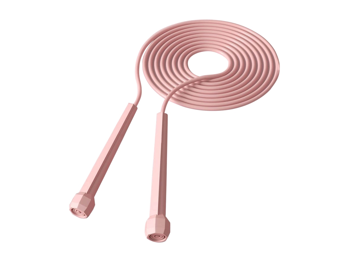 Corda De Pular Ajustável Com Alça Portátil Para Crianças E Adultos, Rosa Aquaforge