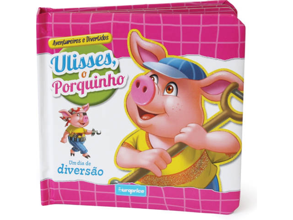 Livro Aventureiros e Divertidos - Ulisses, o porco de Europrice (Português)