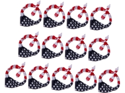 Faixa De Cabelo Elegante Com A Bandeira Americana, Acessório Moderno E Sofisticado.
