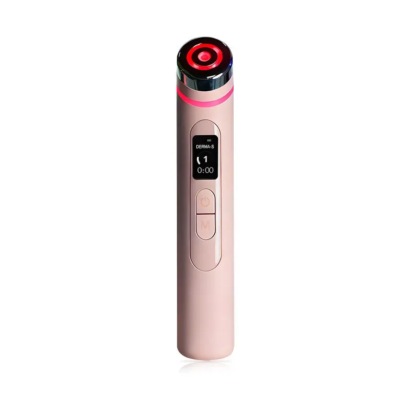 Massageador Facial Multifuncional De Microcorrente (rosa) Para Firmar E Tonificar A Pele.