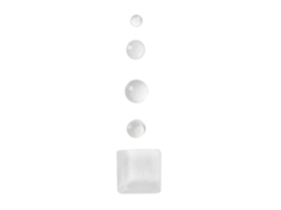 Para-choques De Silicone Relaxdays, Conjunto De 222, Autocolantes, Em 5 Tamanhos, Adesivos Transparentes Para Vidro.