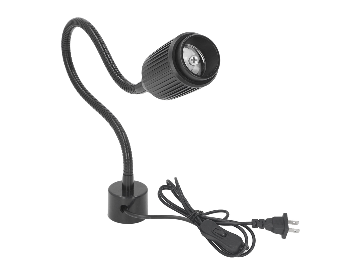 2026 lâmpada de Trabalho Led com Pescoço Flexível e Base Magnética 6500k Luz Branca para Oficina Mesa de Trabalho Máquina de Costura