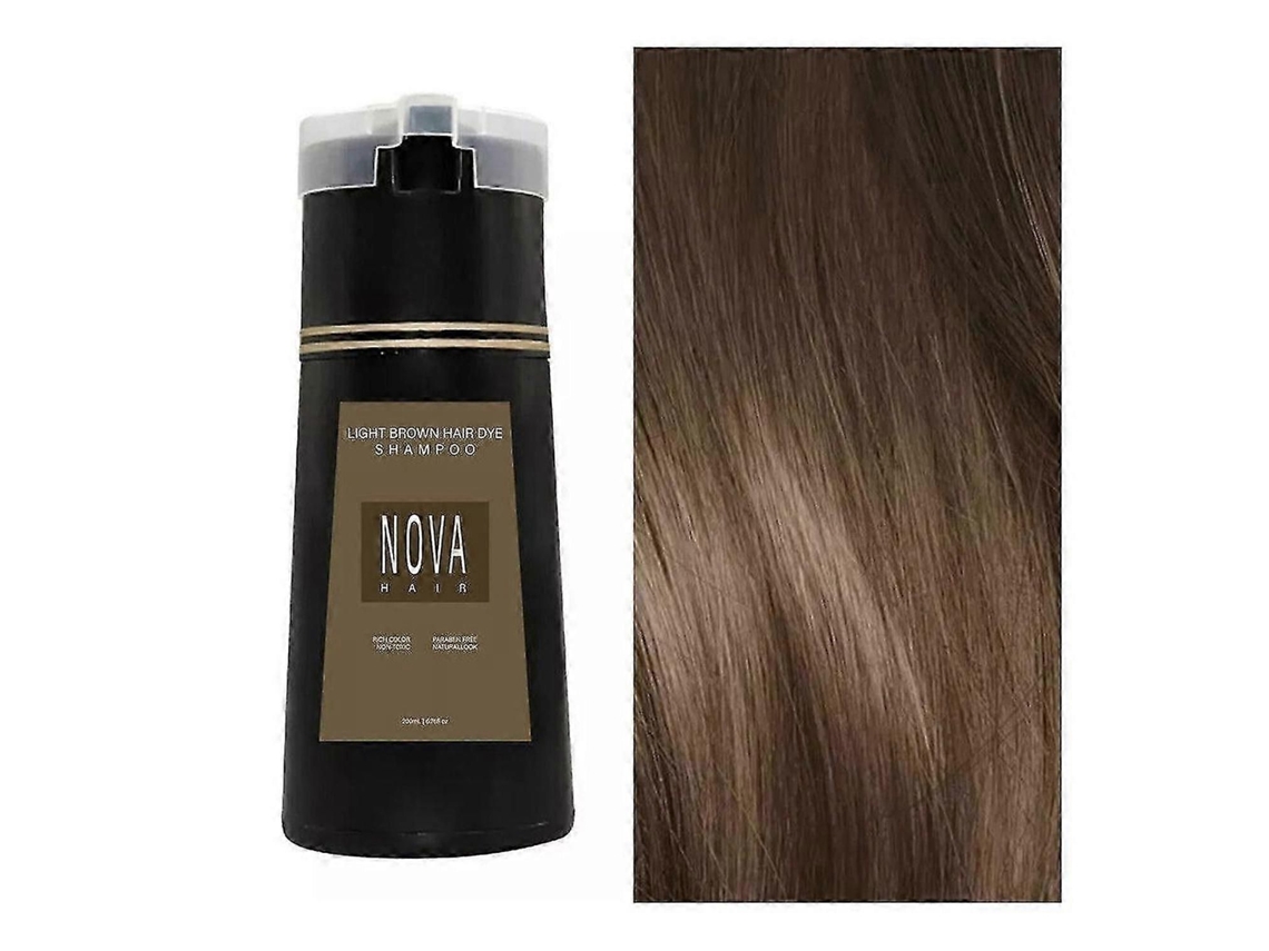 Shampoo Tingidor De Cabelo Nova, Aplicação Rápida E Fixação Suave