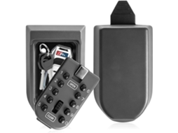 Cofre Chaves Eifson Exterior Botões Pressão 10.5x6.5x5.5cm (preto)