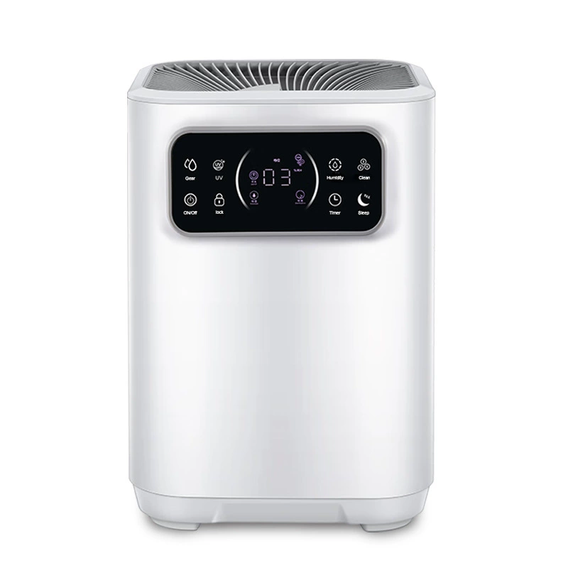 Humidificador Sin Niebla Evaporación Fría Iones Negativos Esterilización Uv Wifi Inteligente