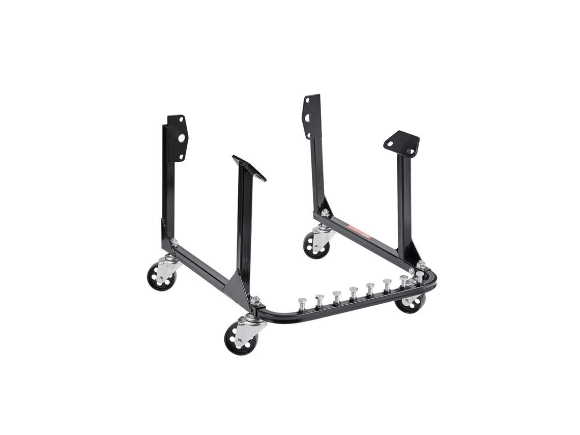 Plataforma elevatória com motor de aço em forma de U e 4 rodas Vevor com capacidade para 340 kg
