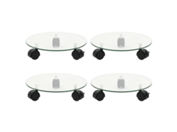 Plant Roller, Plant Rollers Vidaxl Transparente Vidro (n/a)