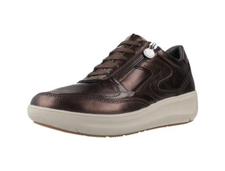 Sapatos de Mulher STONEFLY Rock Laminated Lth Tecido Castanho (37)