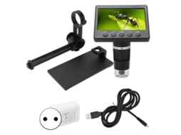 Microscópio Digital Lcd De 4,3 Polegadas, Alta Definição, Ampliação Contínua De 1000x
