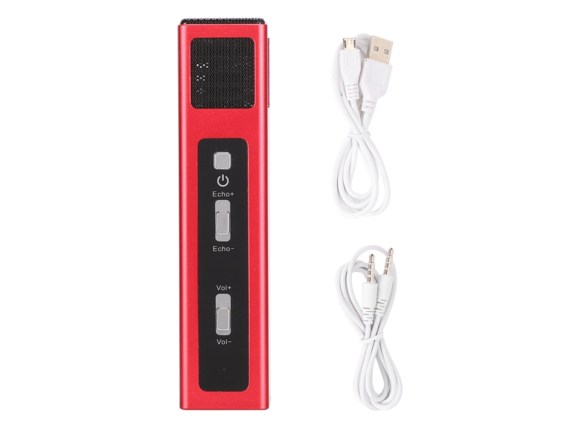 Microfone LAXISCREED Vermelho
