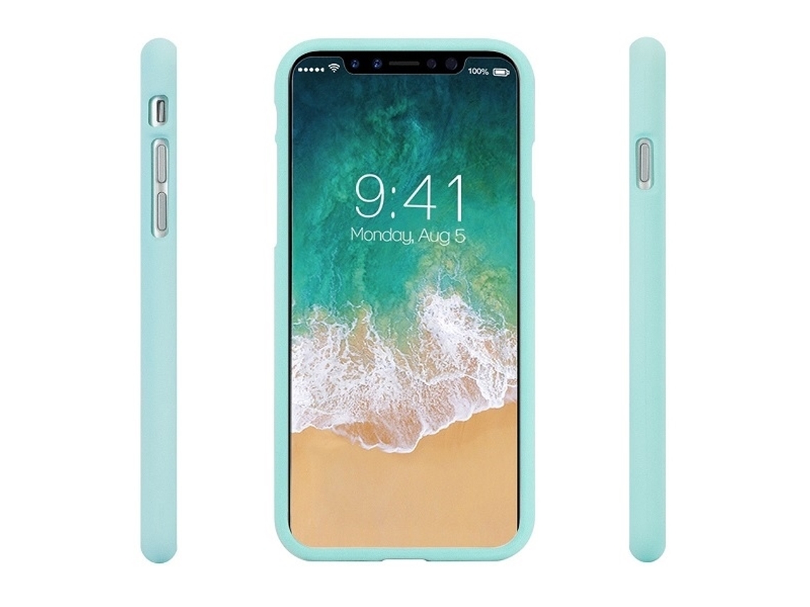 Capa Gentil para Nokia Nokia 8 MERCURY Pele Sintética Verde