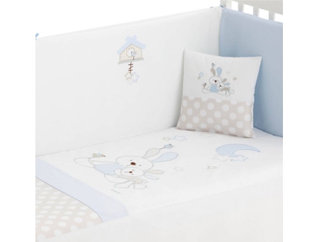 Edredão  3 Peças  Bunny 60x120 cm