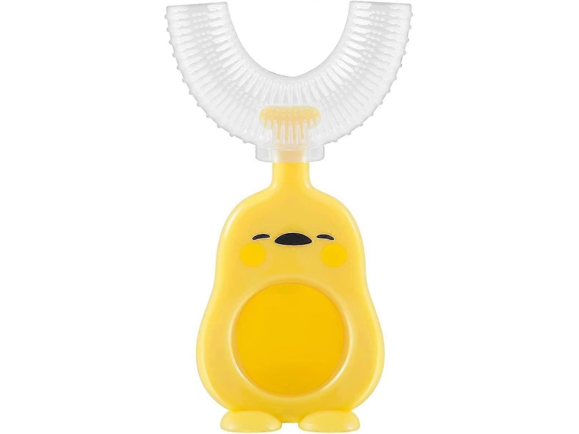 Escovas de Dente Infantis em Formato U para Crianças 2 a 6 Anos e 12 Anos. Escova Infantil 360° Toda GOKOCO