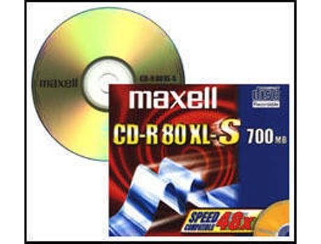 CD virgem MAXELL CD-R 700Mb 52x