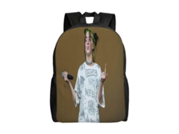 Mochila Billie Eilish R107 Para Estudantes, Durável E Leve, Alça De Ombro Impermeável E Respirável W107 Olysi Shop