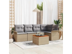 Vidaxl Conjunto De Sofá De Jardim 6 Unid. 5-número De Lugares