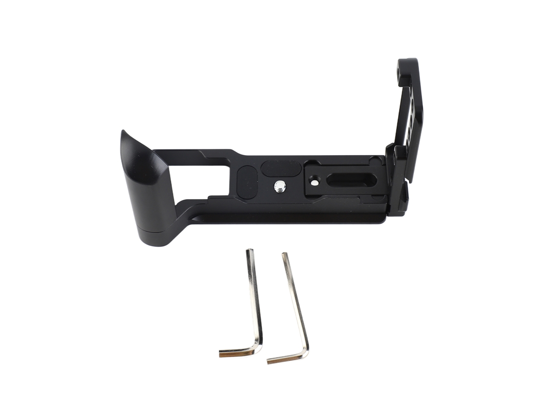 Handle L Quick Release Plate Vertical Shooting Stretchable For Em5 Mark Iii LAXISCREED (black )