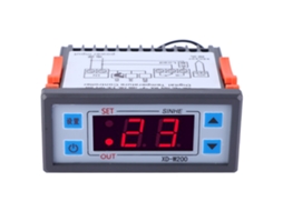 Termostato Digital Xd w200 Controle de Temperatura Ajustável com Display Lcd 24v