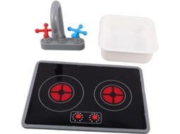Conjunto de Cozinha de 3 Peças Fogão Infantil CHABERLU